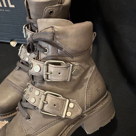 Frye Samantha Stud Hiker Boots​ - Picture 11 of 13
